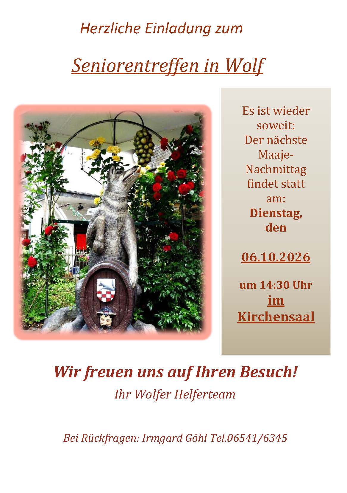 Seniorentreffen!